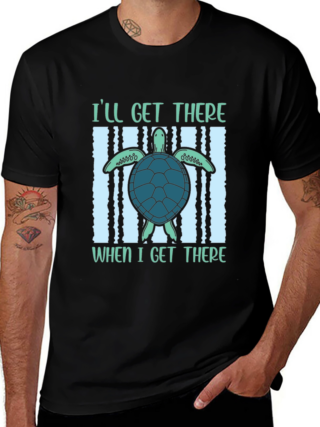 Ill Get There Turtle T-Shirt