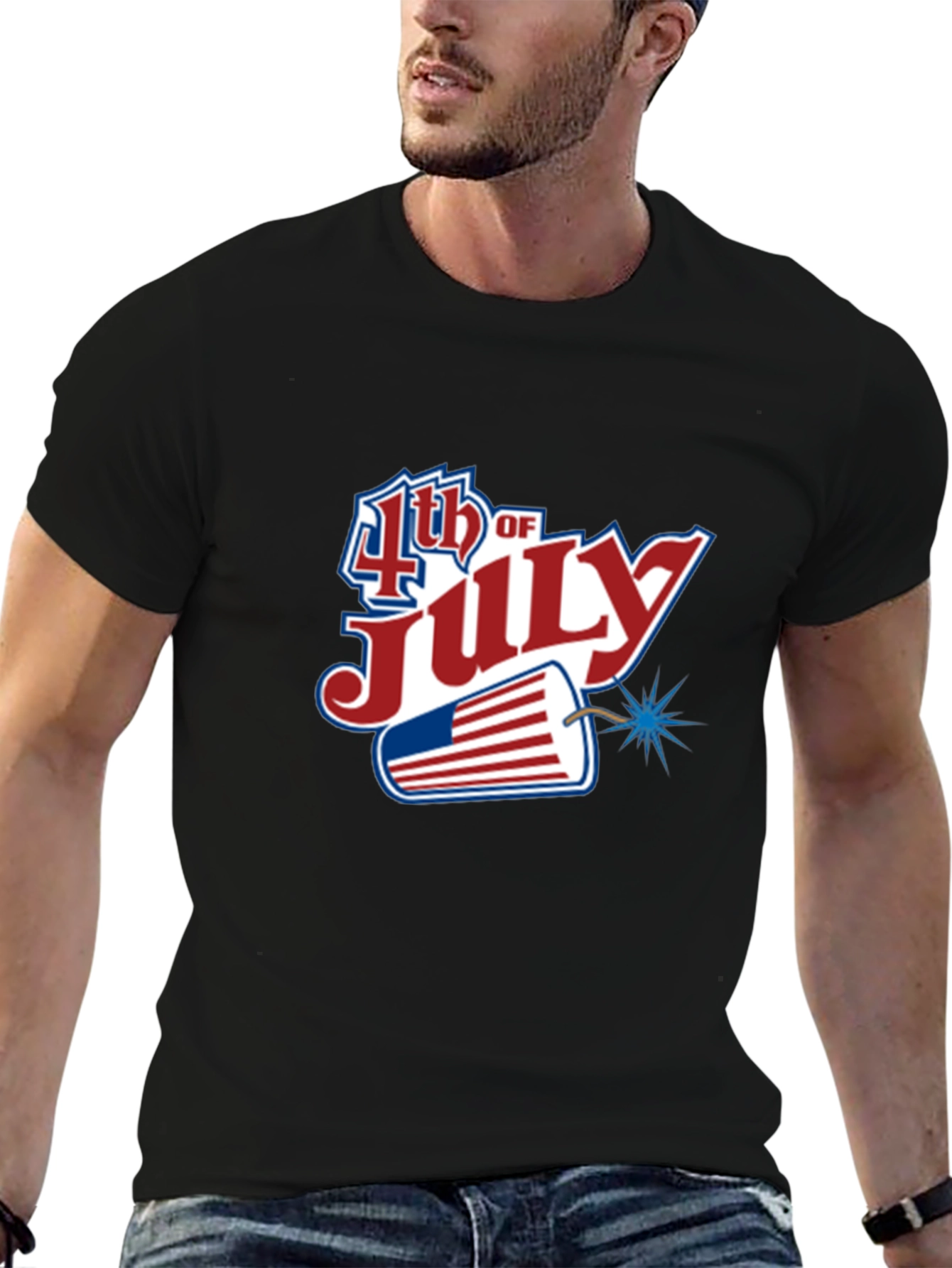 4th of July Patriotic T-Shirt - USA Celebration