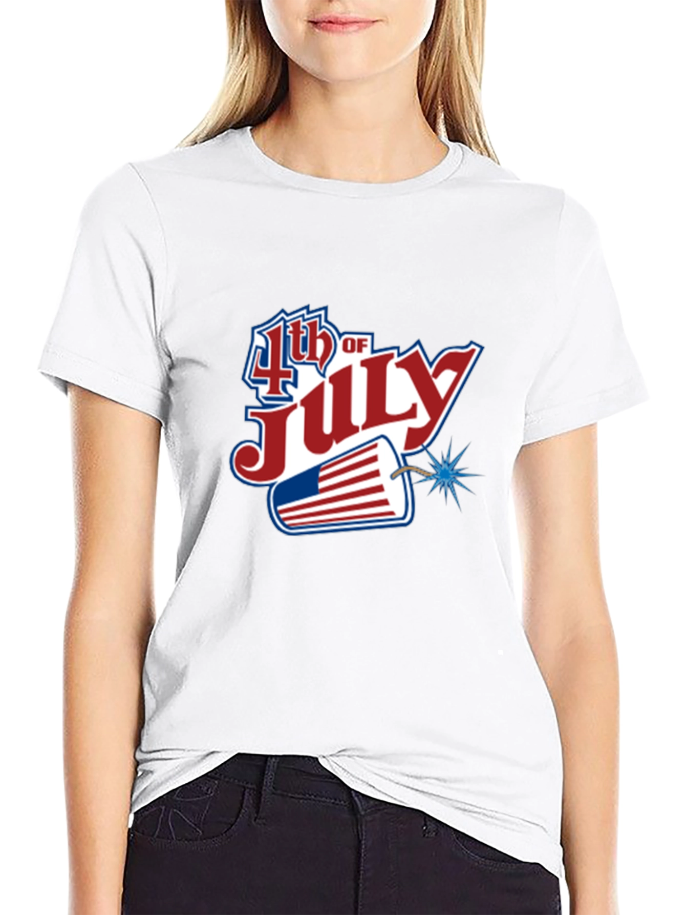 4th of July Patriotic T-Shirt - USA Celebration