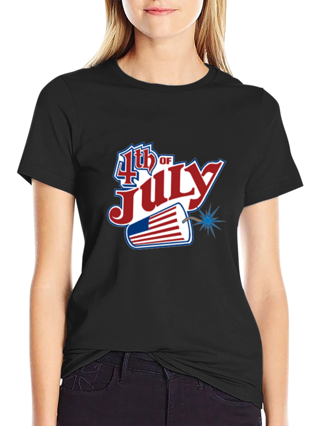 4th of July Patriotic T-Shirt - USA Celebration