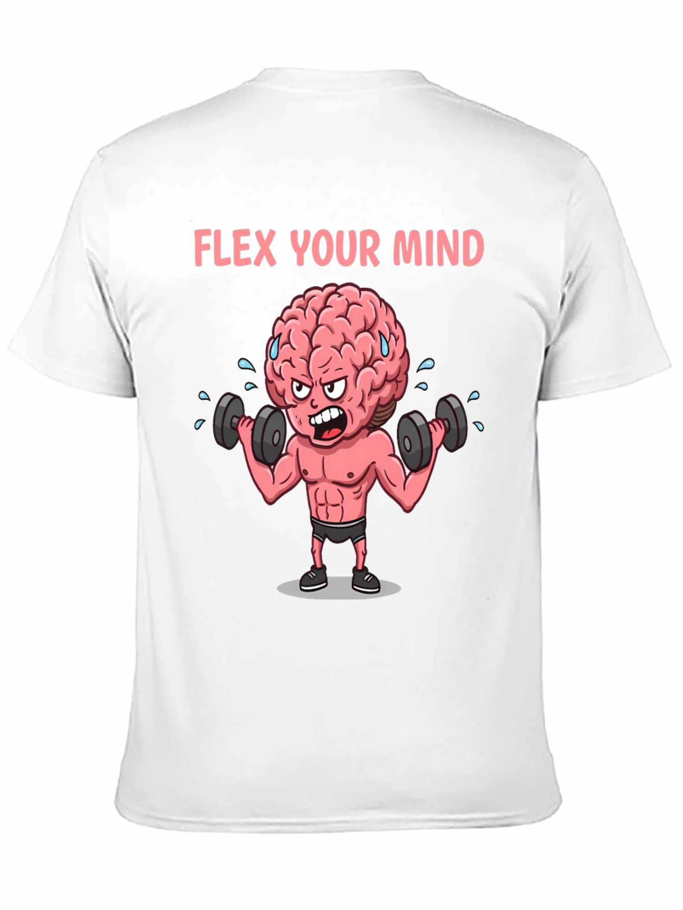 Flex Your Mind Graphic T-Shirt