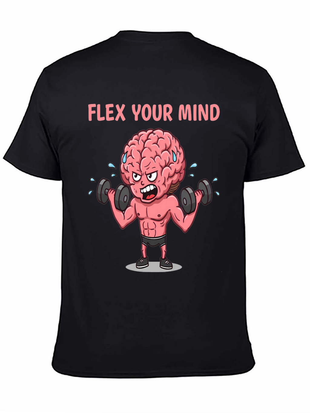 Flex Your Mind Graphic T-Shirt