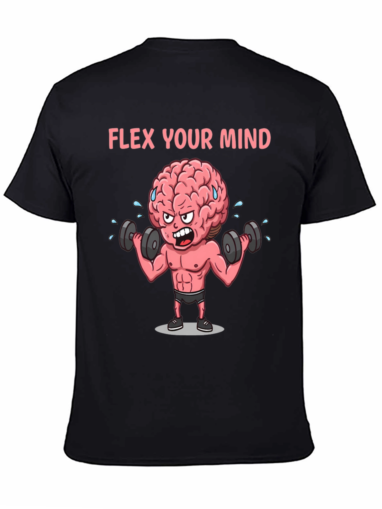 Flex Your Mind Graphic T-Shirt