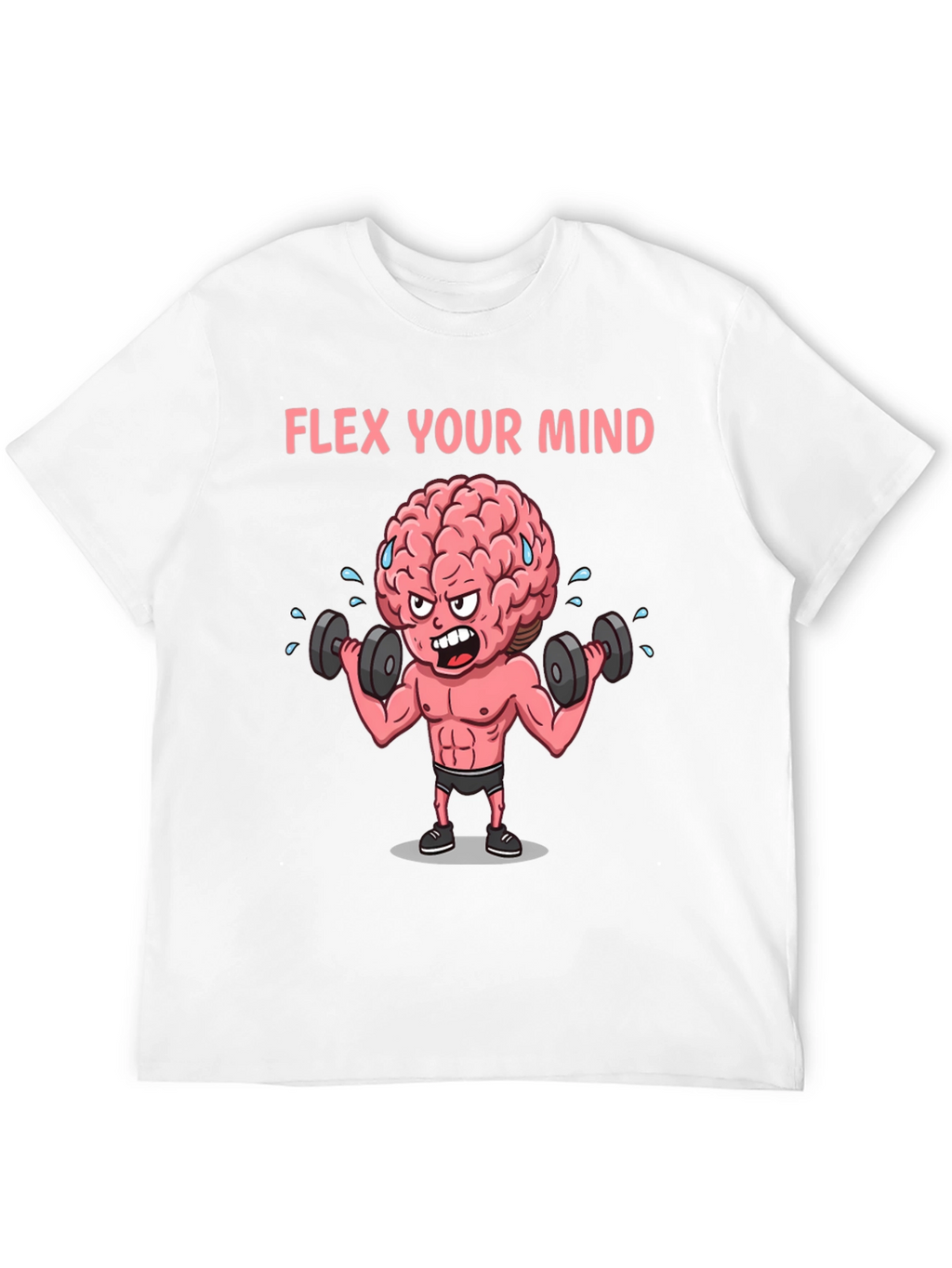 Flex Your Mind Graphic T-Shirt