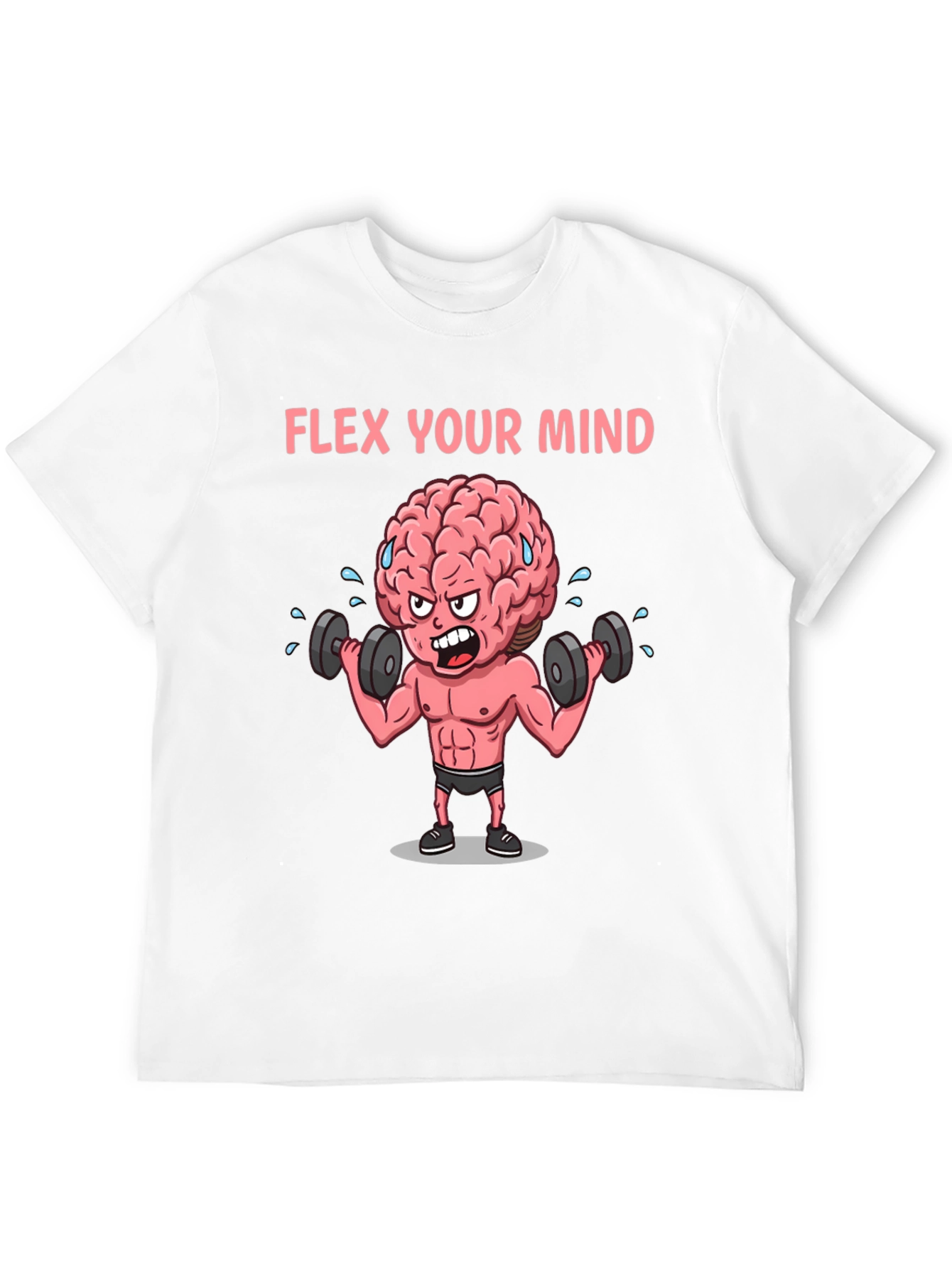 Flex Your Mind Graphic T-Shirt