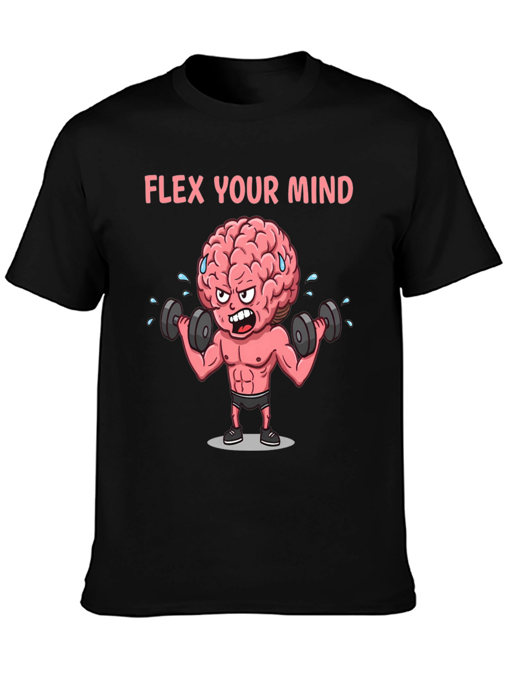 Flex Your Mind Graphic T-Shirt