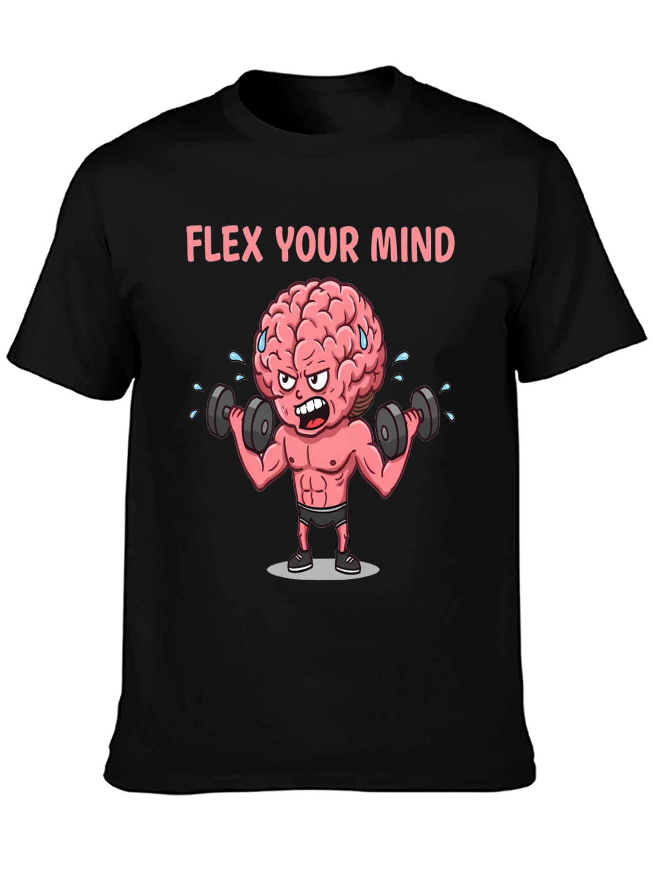 Flex Your Mind Graphic T-Shirt