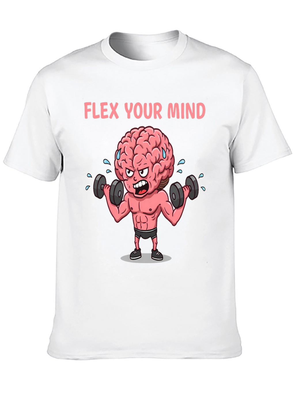 Flex Your Mind Graphic T-Shirt