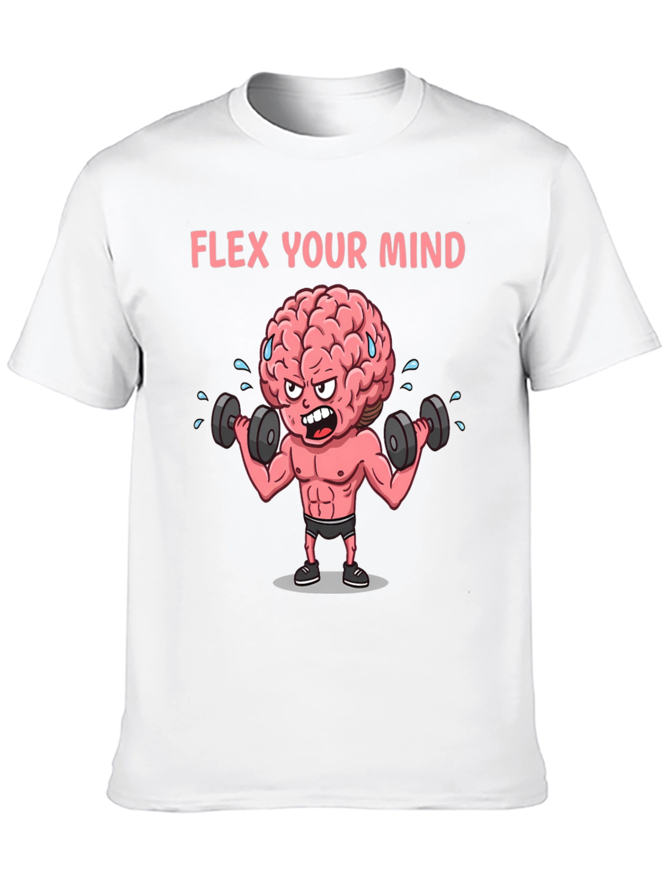 Flex Your Mind Graphic T-Shirt