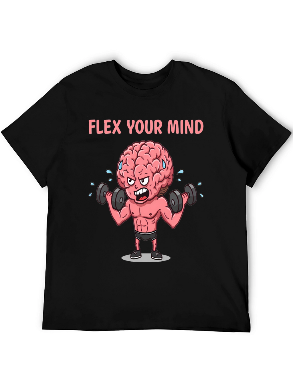 Flex Your Mind Graphic T-Shirt