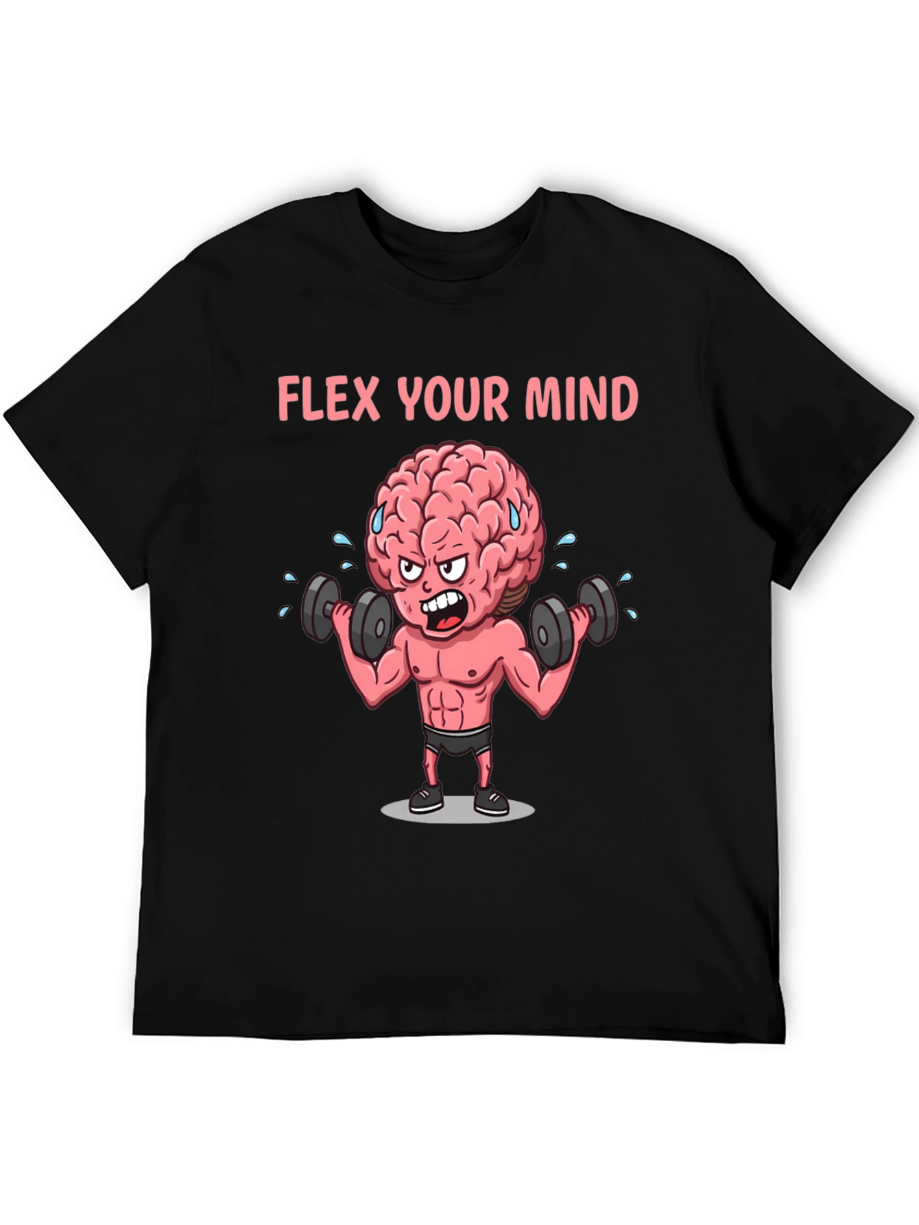 Flex Your Mind Graphic T-Shirt