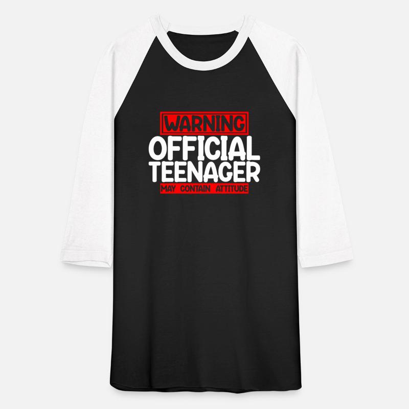 Warning Official Teenager, May Contain Attitude 4