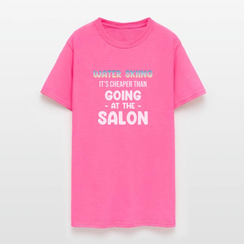 Water Skiing It's Cheaper That Going At The Salon