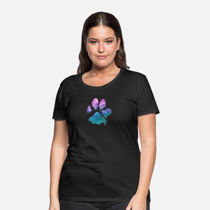 Watercolor Paw Print