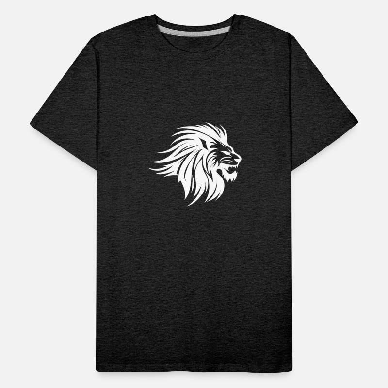 Waving Mane Lion Head Tattoo Ink Style