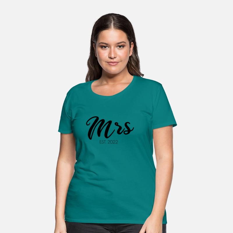 Wedding Mrs Est 2022 Bridal Bride