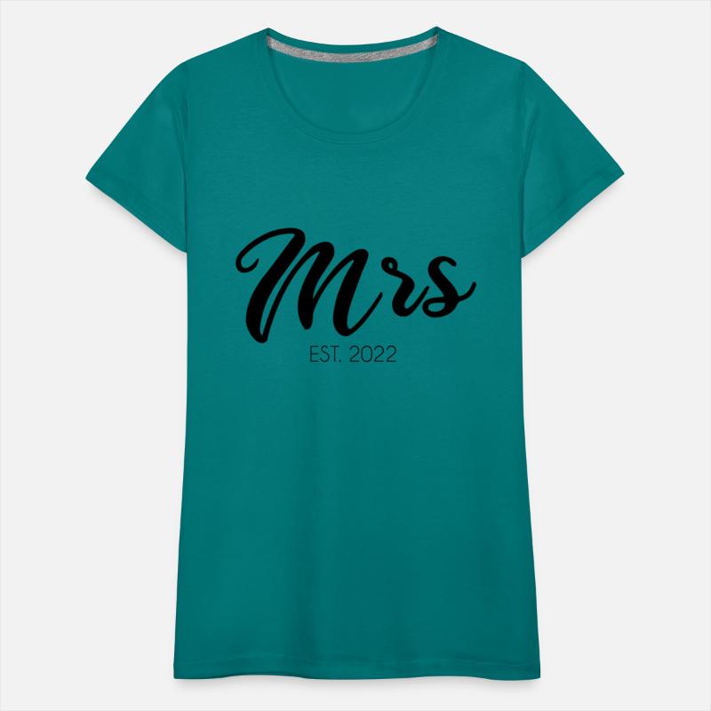 Wedding Mrs Est 2022 Bridal Bride