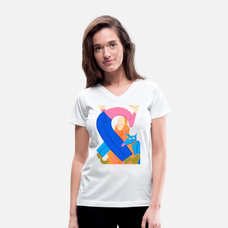 Whimsical Girl and Animal Duo Illustration