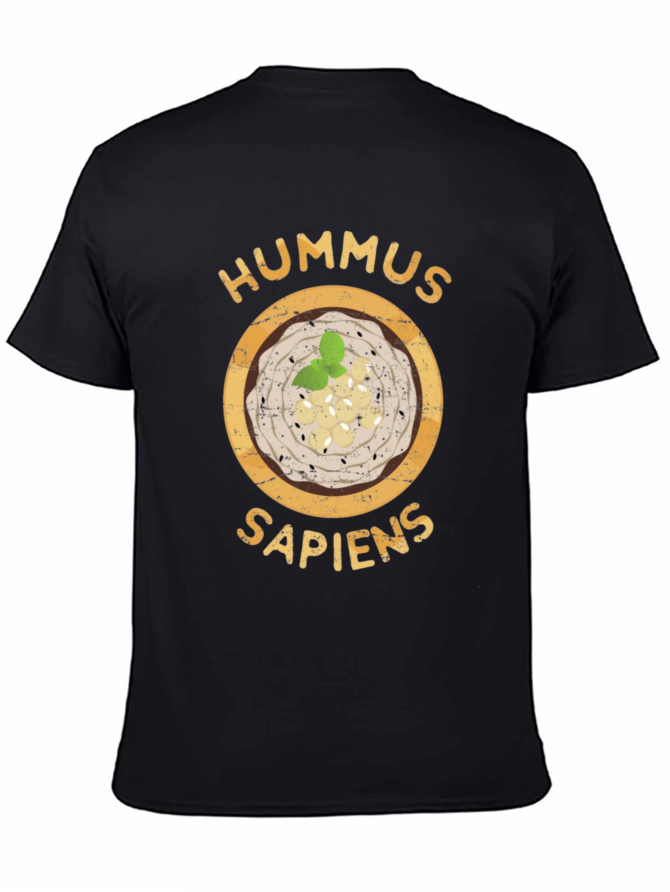 Hummus Sapiens T-Shirt - Funny Foodie Tee