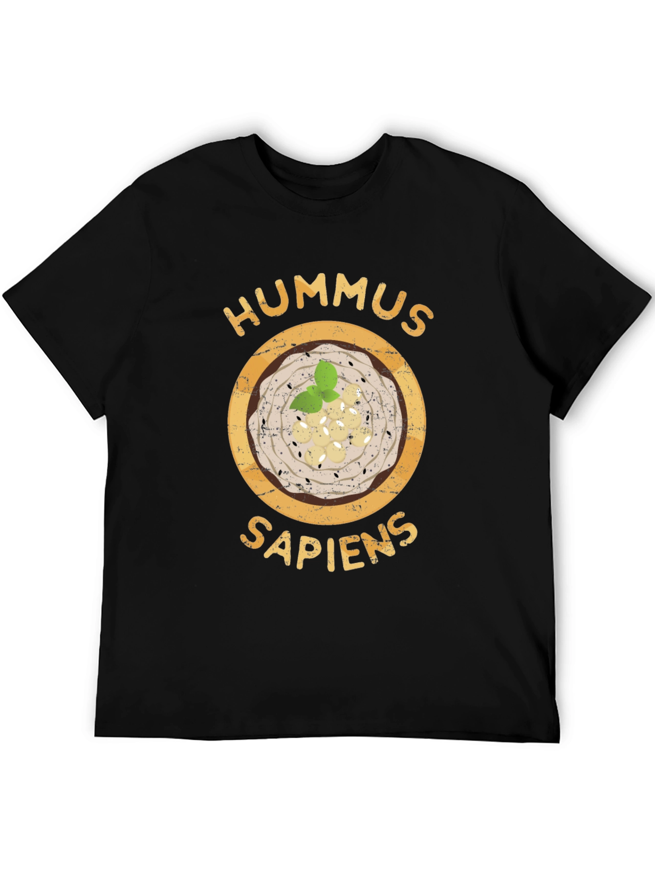 Hummus Sapiens T-Shirt - Funny Foodie Tee