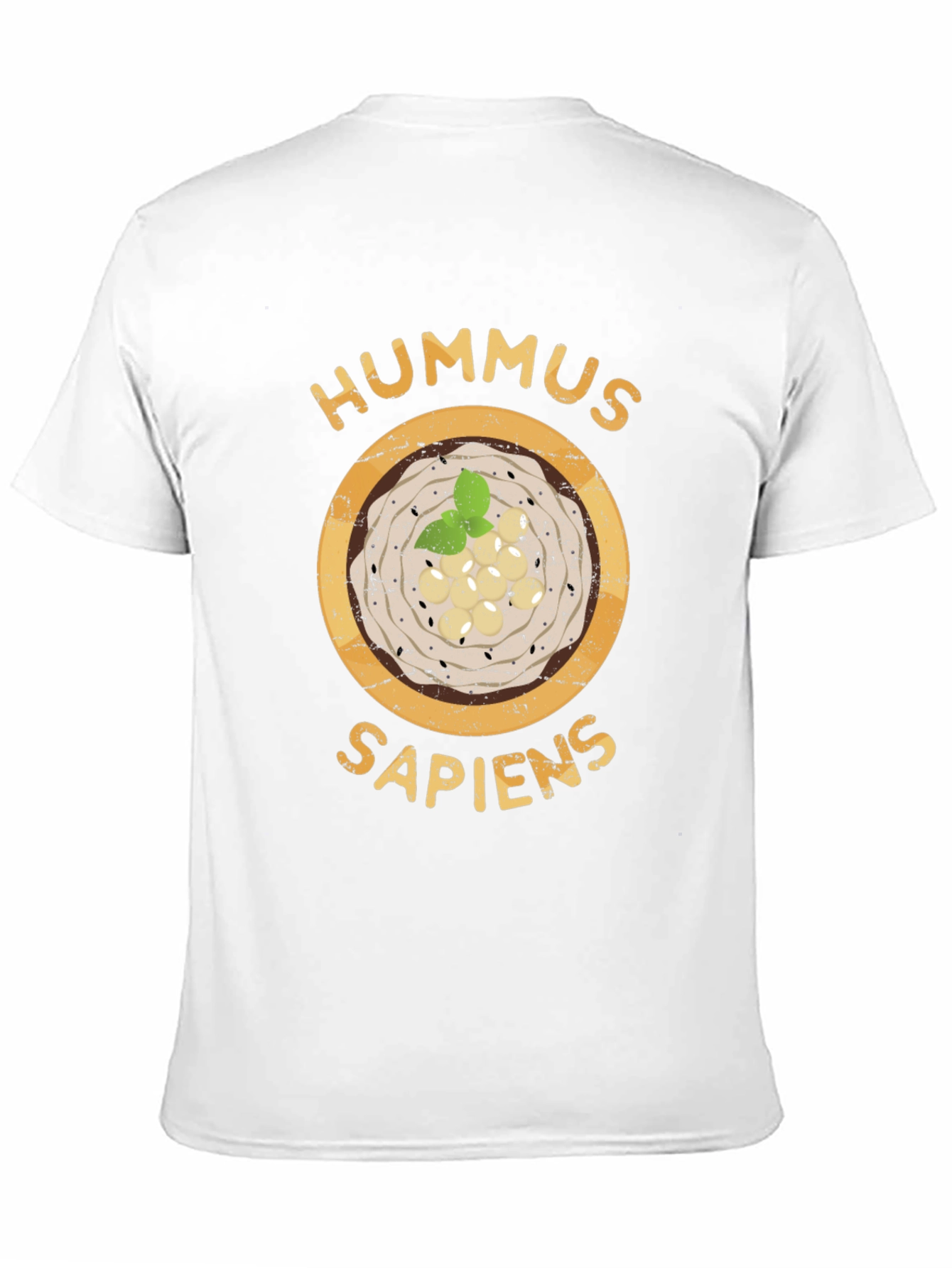 Hummus Sapiens T-Shirt - Funny Foodie Tee