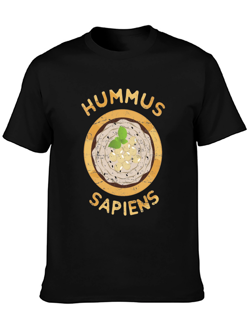 Hummus Sapiens T-Shirt - Funny Foodie Tee