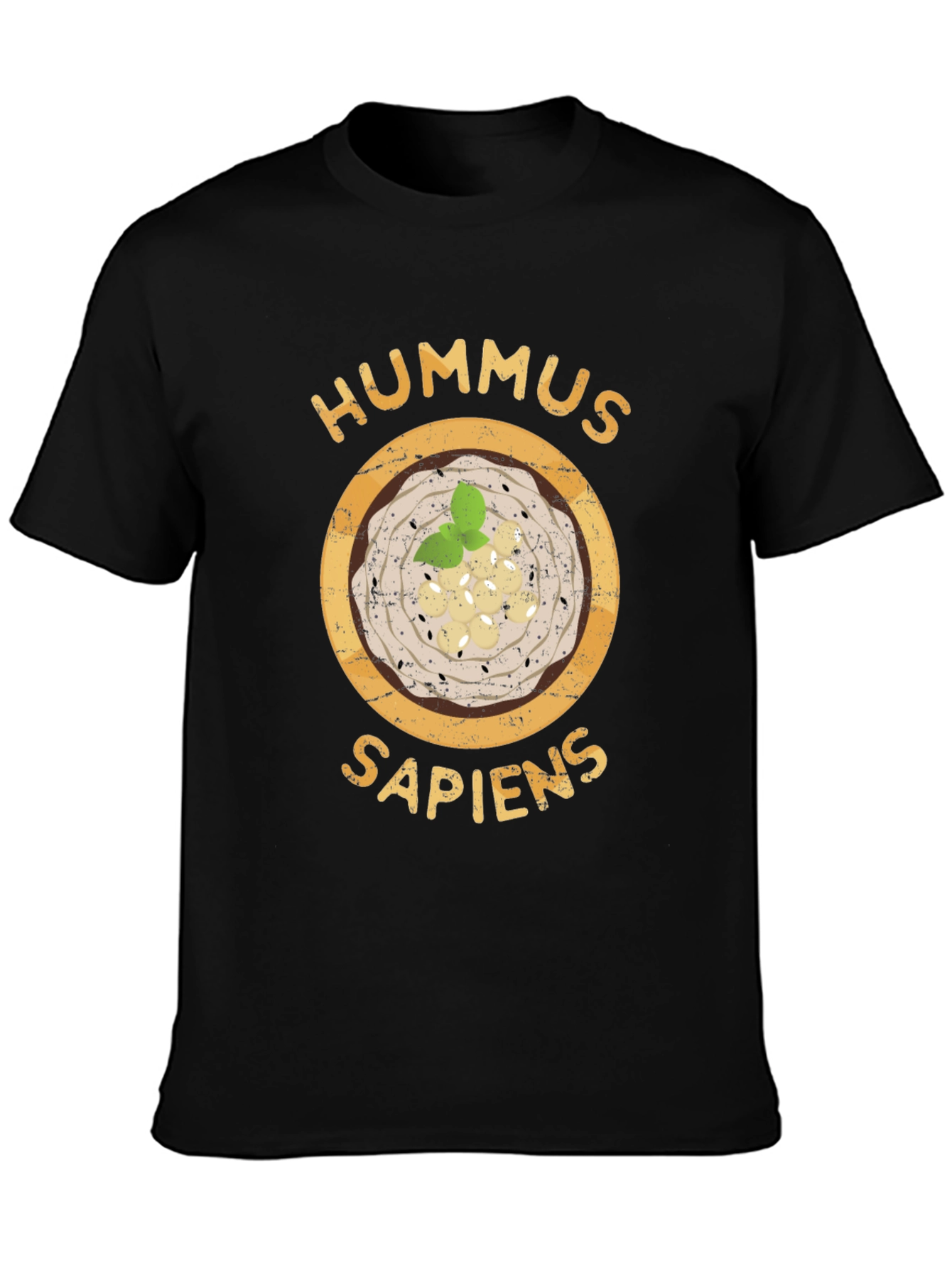 Hummus Sapiens T-Shirt - Funny Foodie Tee