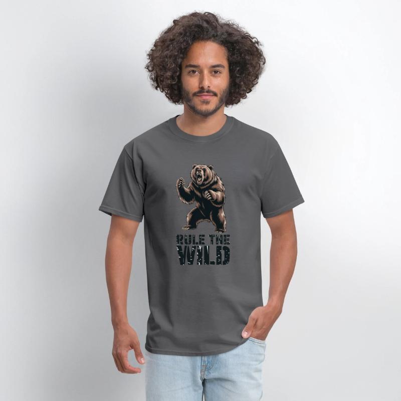 Wild Dominance: Roaring Grizzly Power