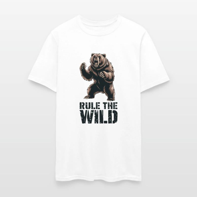 Wild Dominance: Roaring Grizzly Power