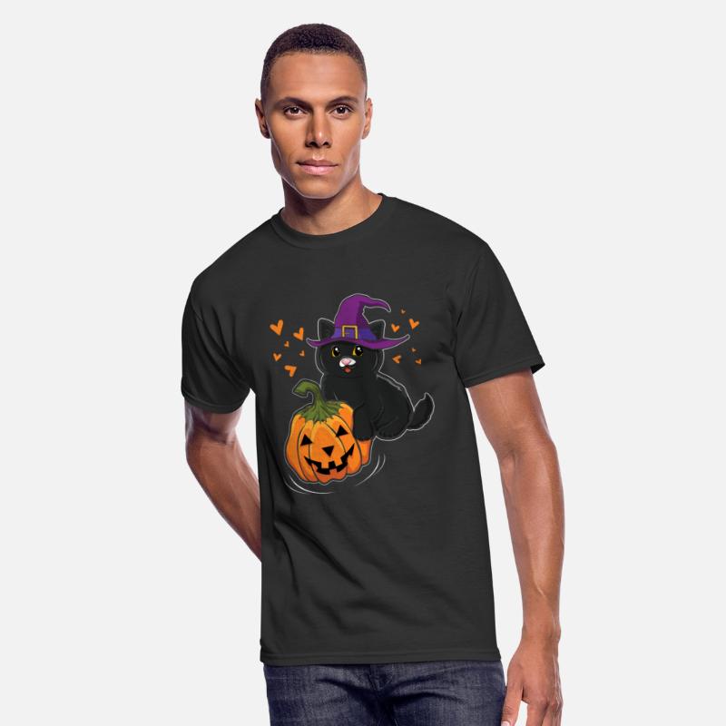 Witch Cat In Pumpkin Cool Creepy Halloween