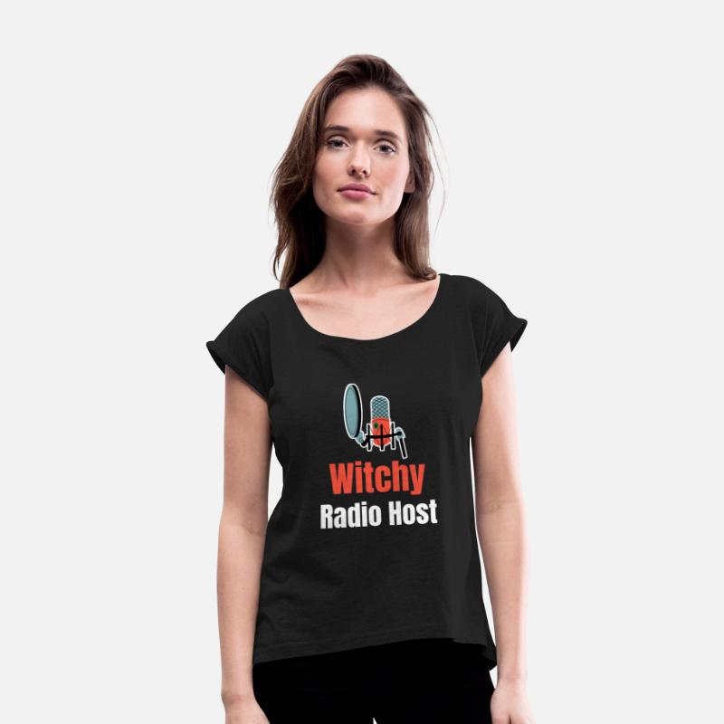Witchy Radio Host Funny Ham Recording Announcer