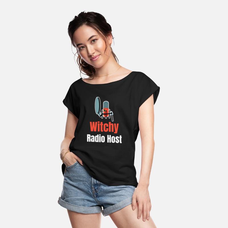 Witchy Radio Host Funny Ham Recording Announcer