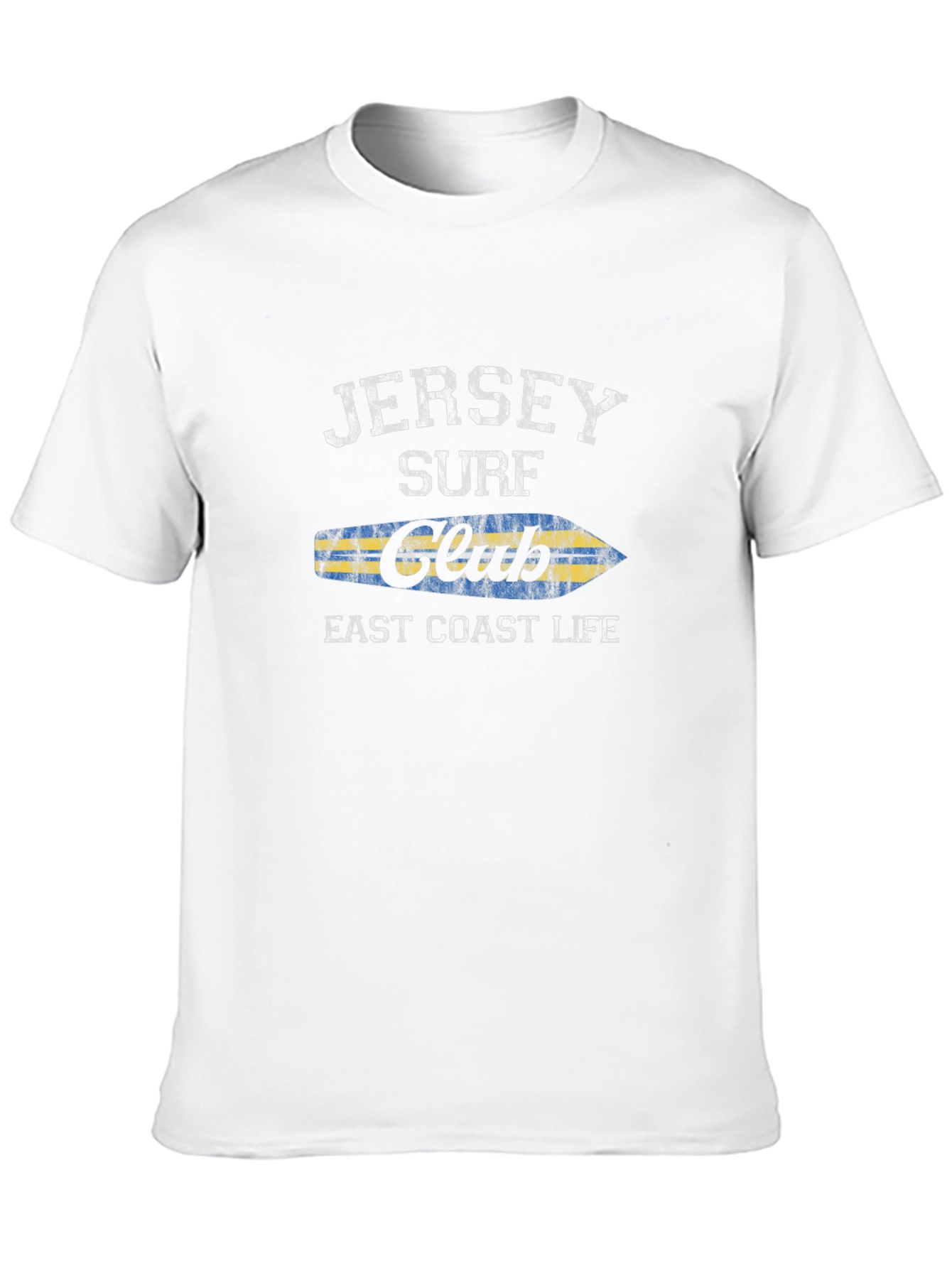 Jersey Surf Club East Coast Life Black T-Shirt