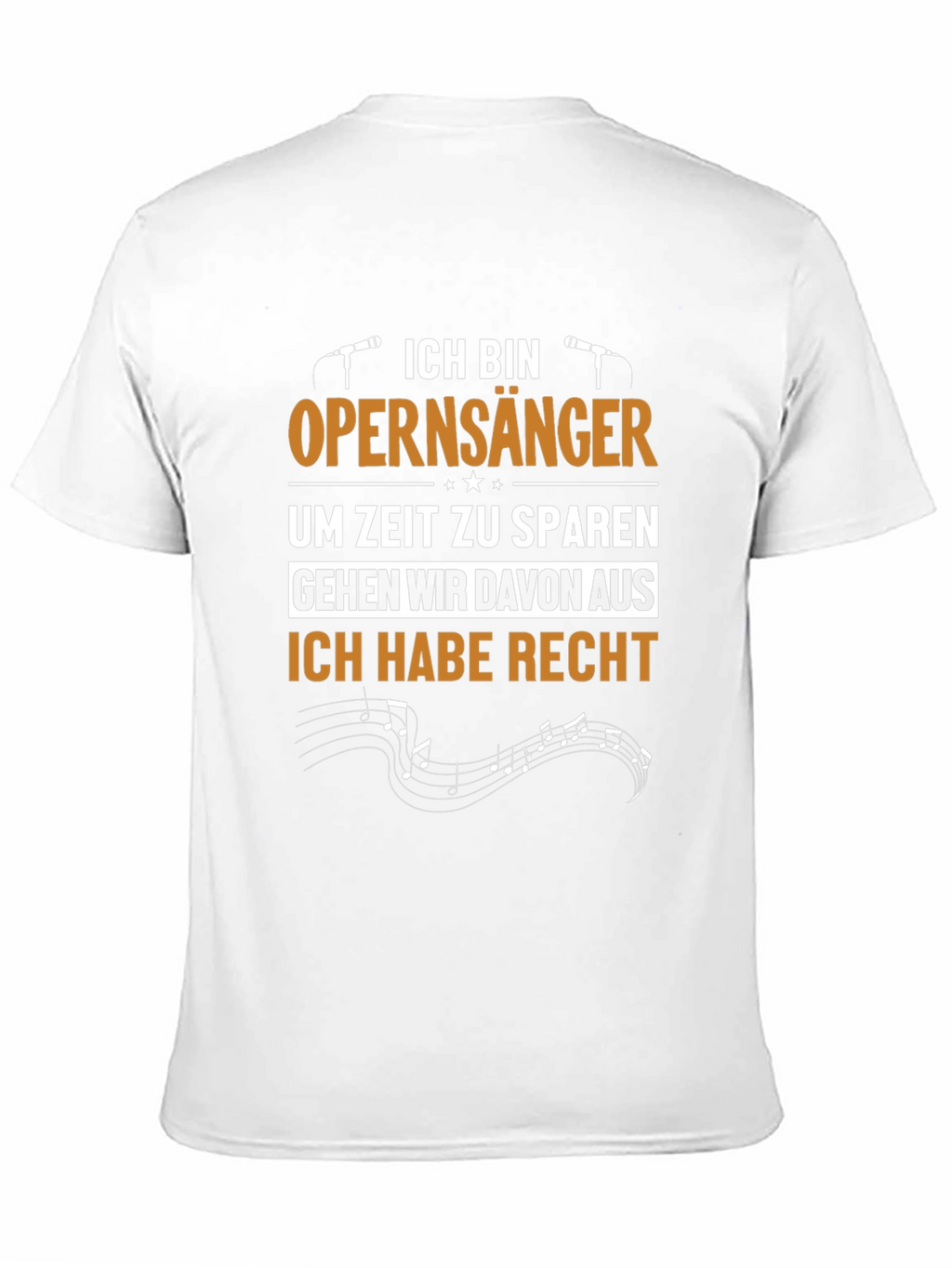 Opera Singer T-Shirt - Funny German Statement Tee