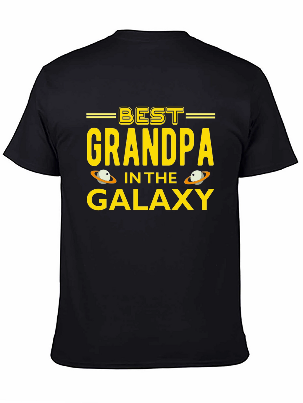 Best Grandpa in the Galaxy Graphic T-Shirt