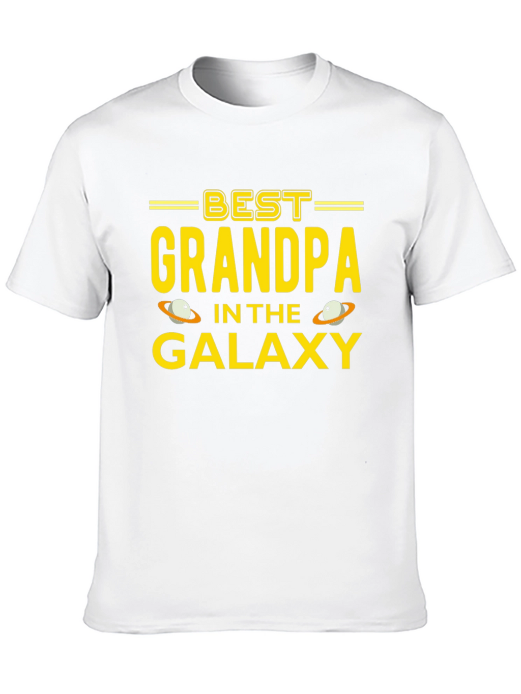 Best Grandpa in the Galaxy Graphic T-Shirt