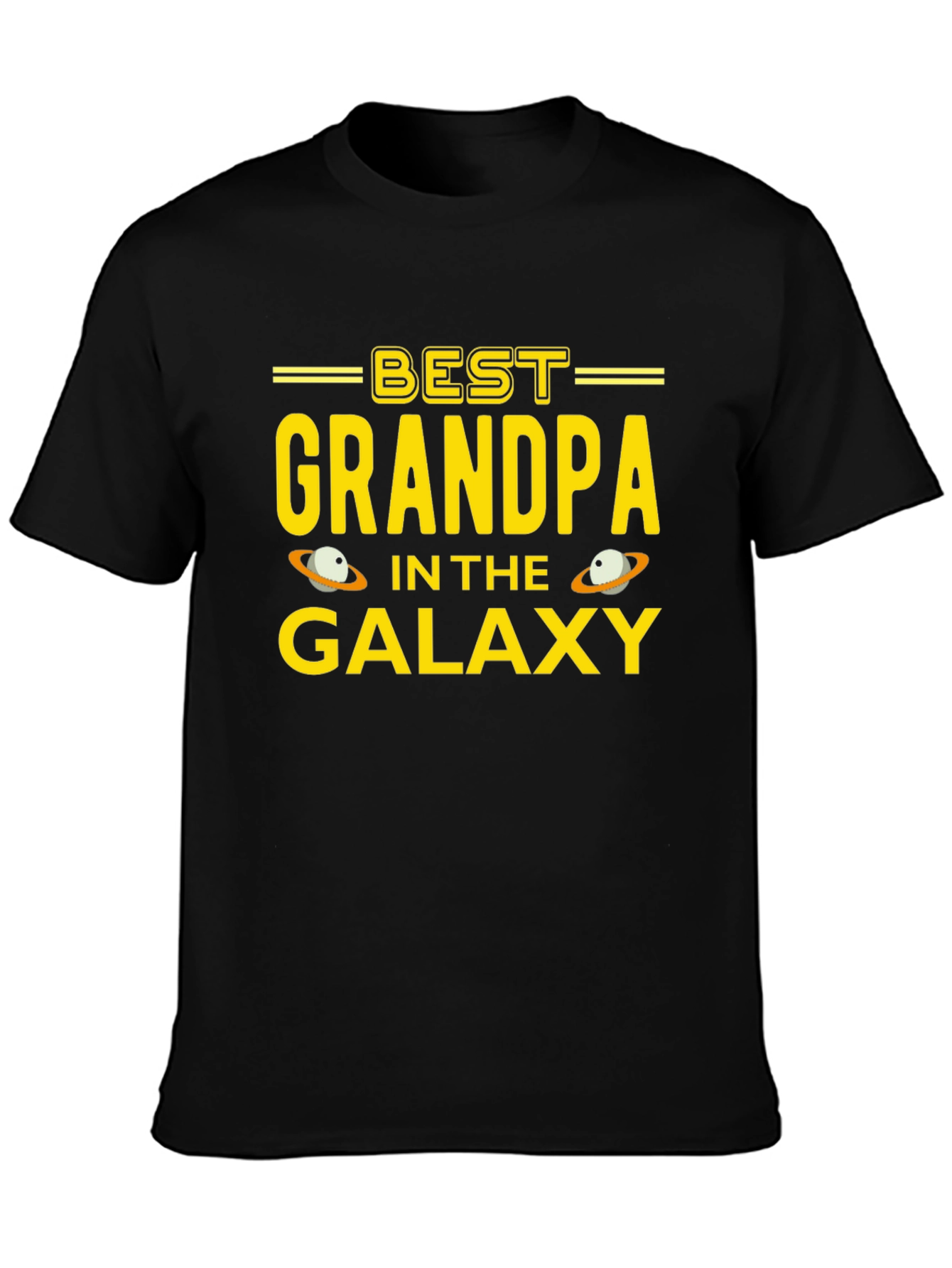 Best Grandpa in the Galaxy Graphic T-Shirt