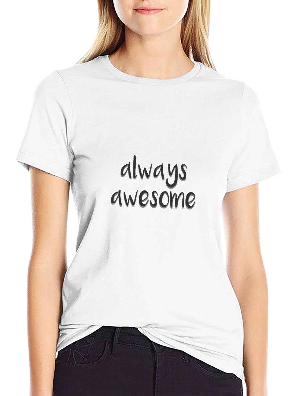 Always Awesome Black T-Shirt