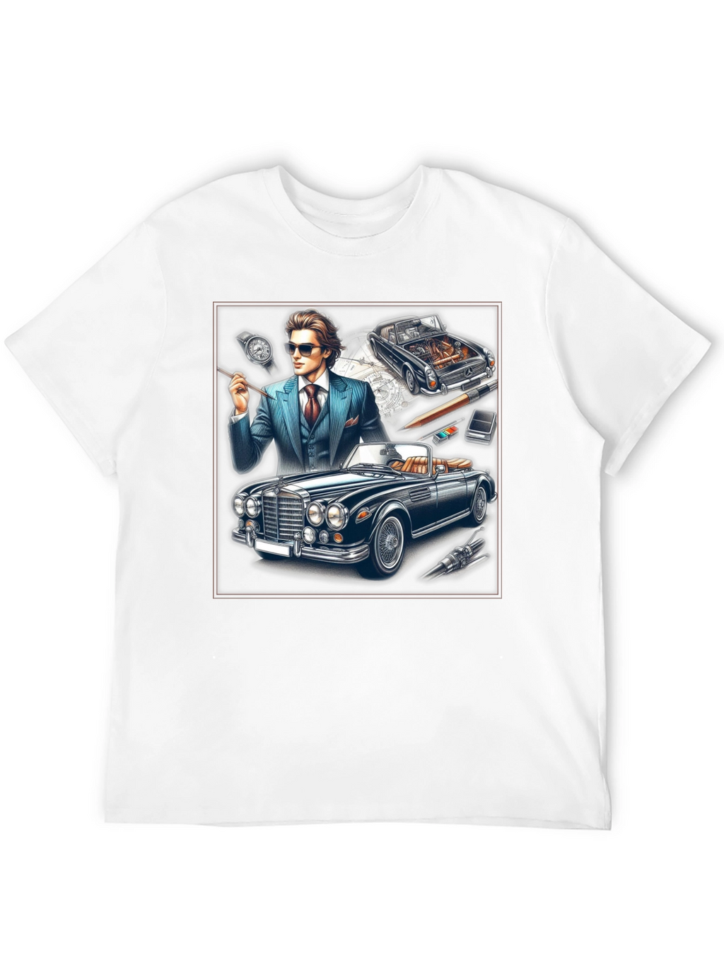 Classic Car Enthusiast T-Shirt
