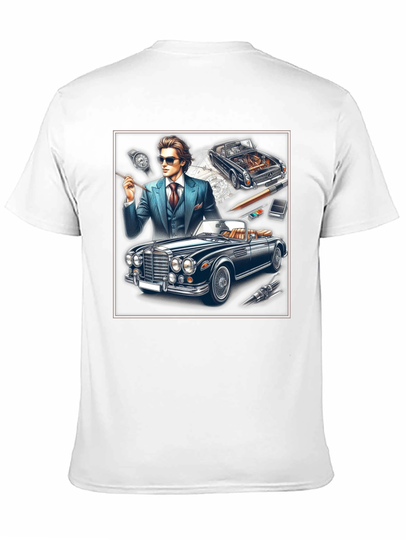 Classic Car Enthusiast T-Shirt