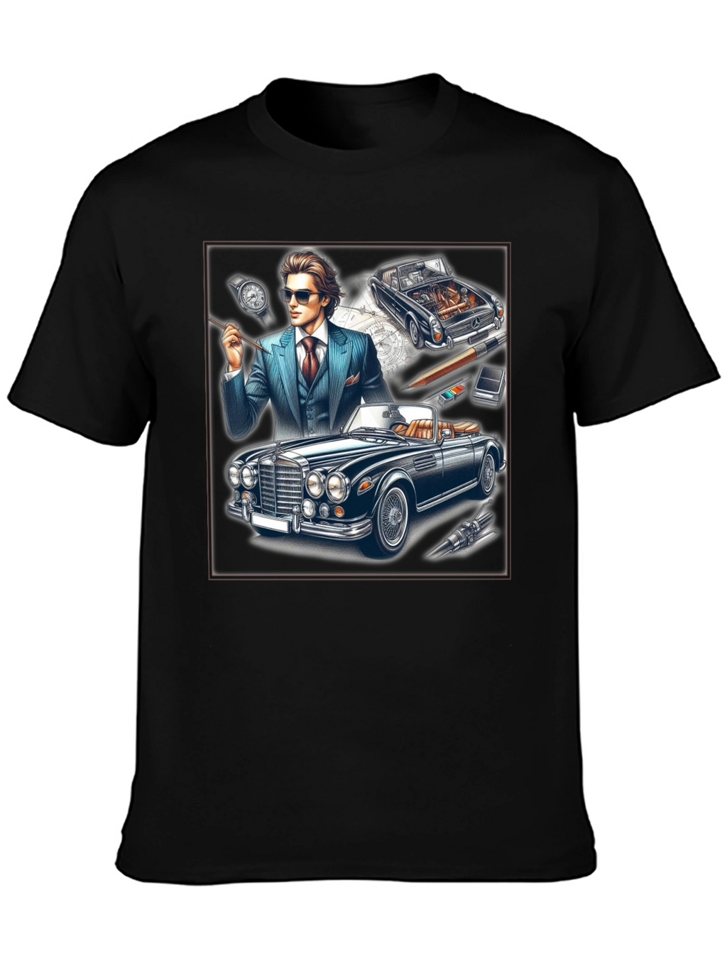 Classic Car Enthusiast T-Shirt