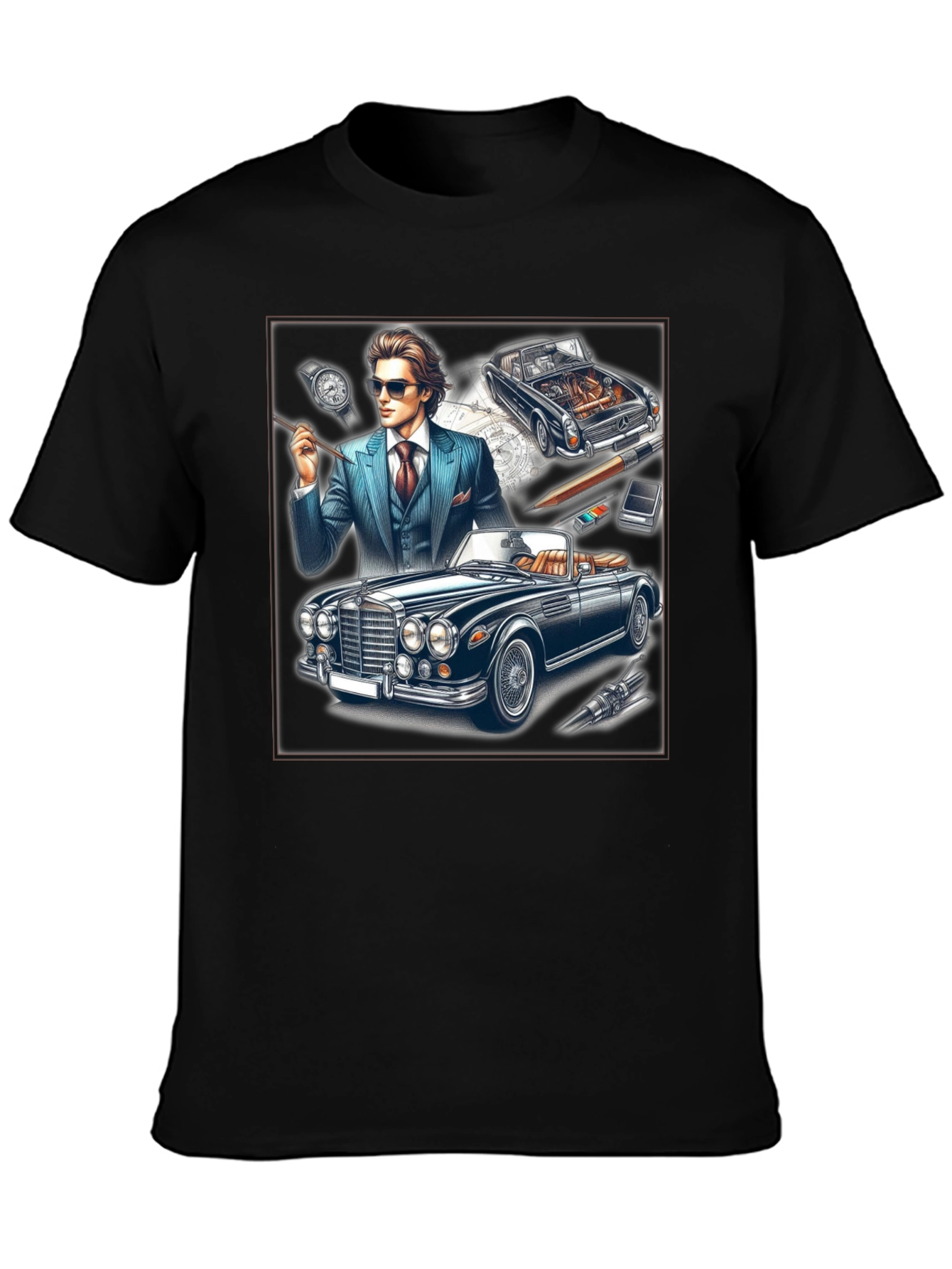 Classic Car Enthusiast T-Shirt
