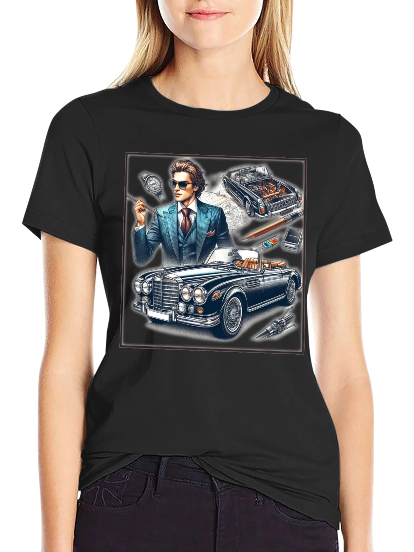 Classic Car Enthusiast T-Shirt