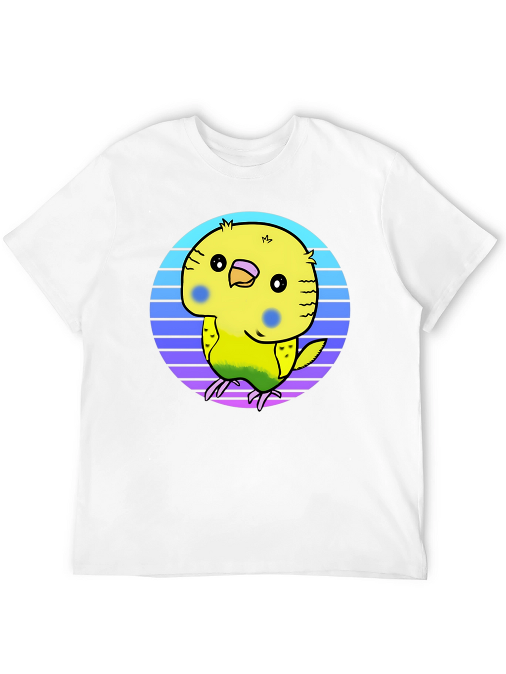 Cute Budgie T-Shirt - Black Graphic Tee