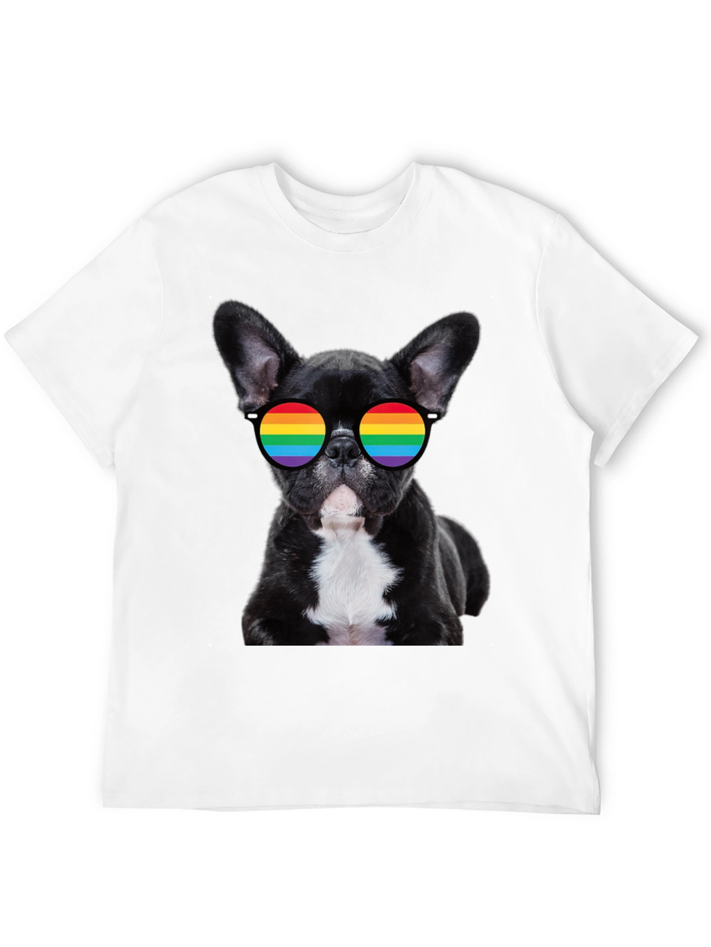Dog with Pride Glasses T-Shirt