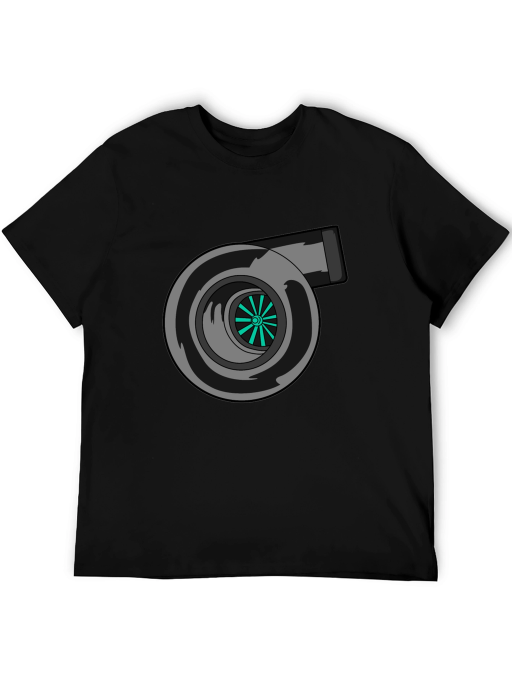 Turbocharged Black T-Shirt
