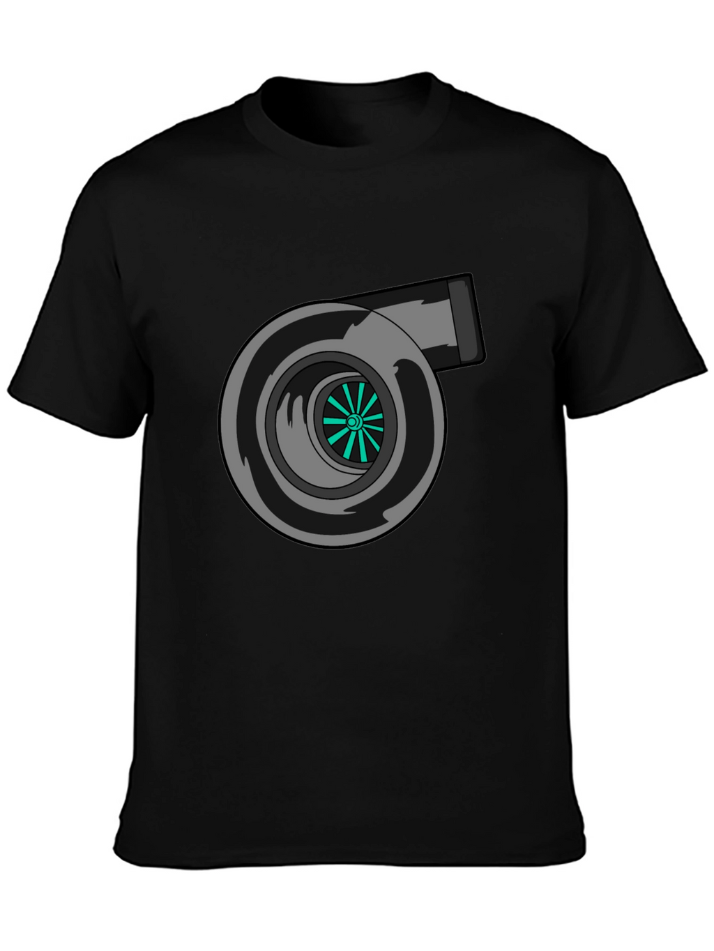 Turbocharged Black T-Shirt