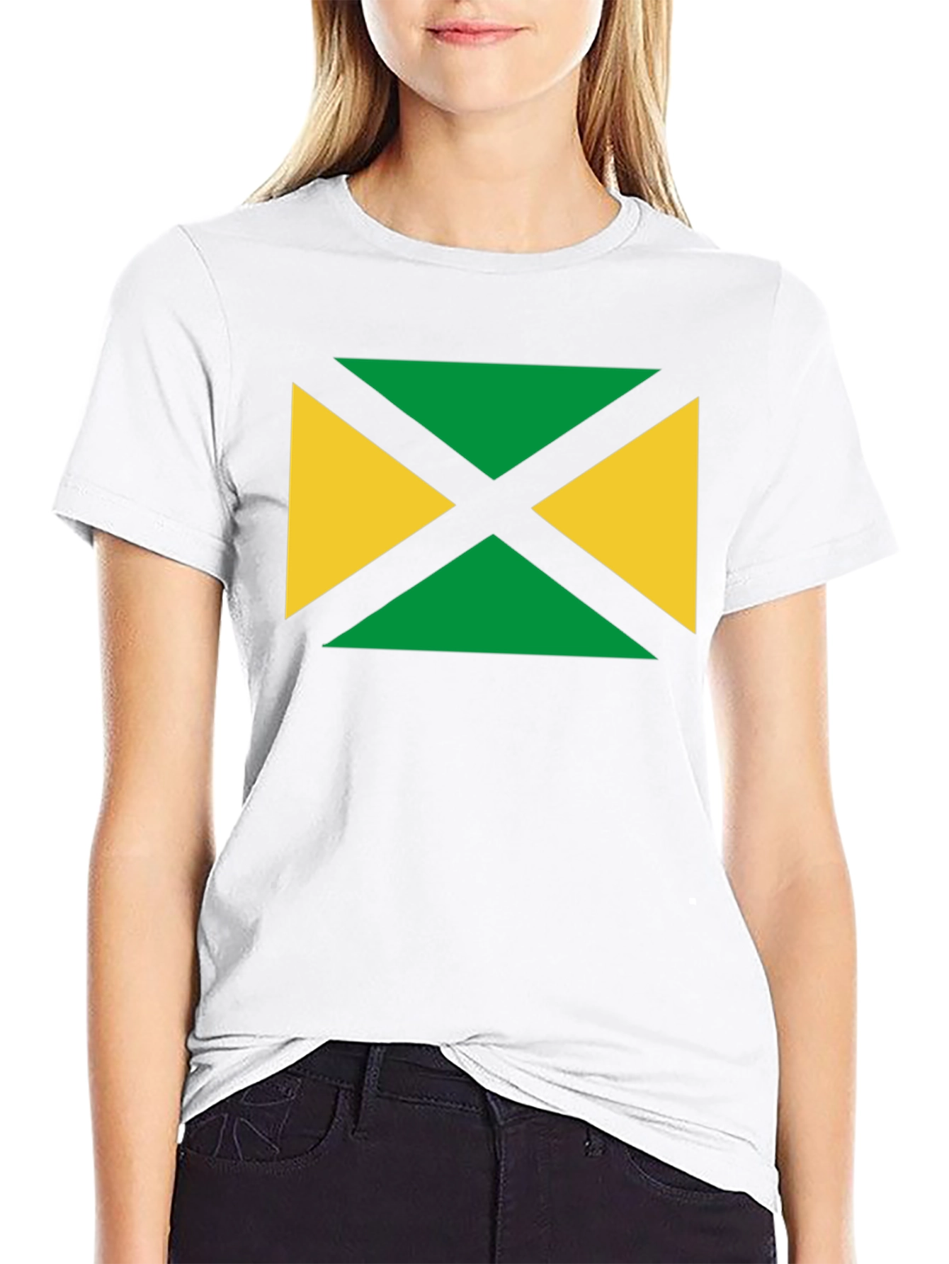 Jamaican Flag Graphic T-Shirt