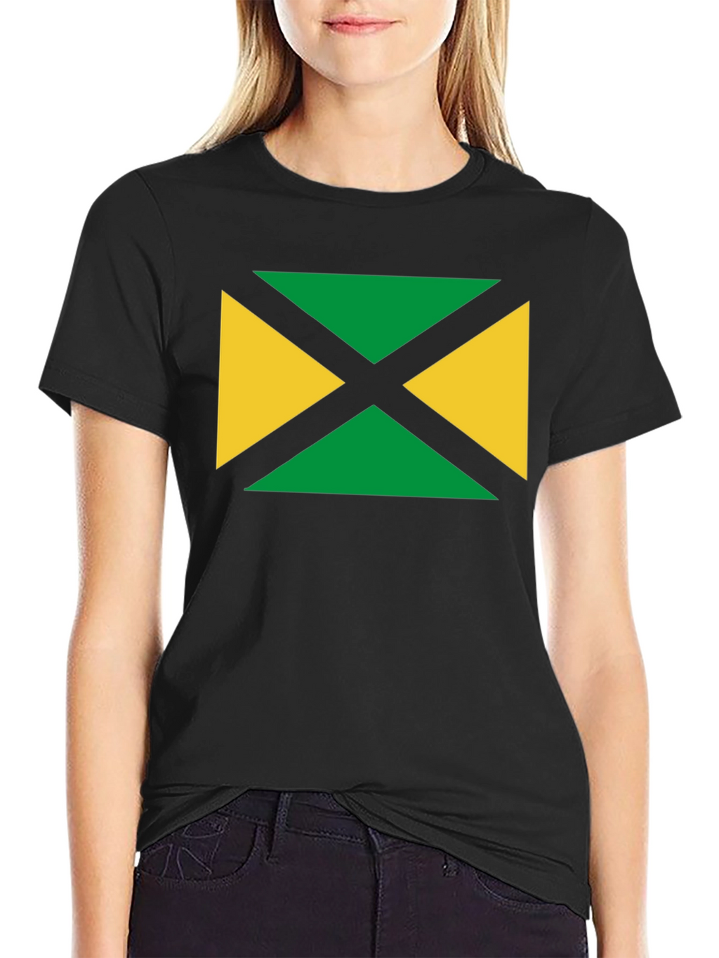 Jamaican Flag Graphic T-Shirt