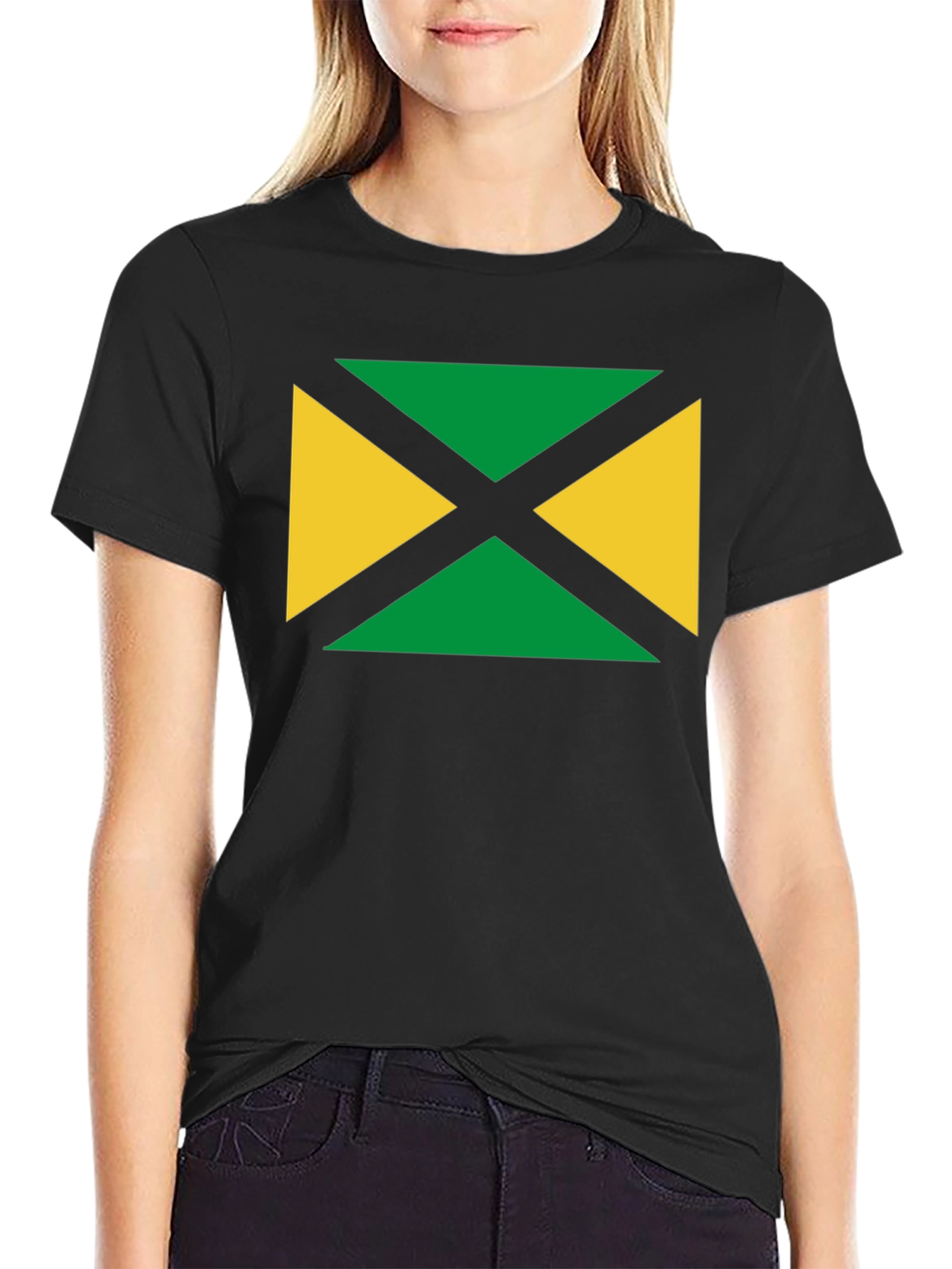 Jamaican Flag Graphic T-Shirt